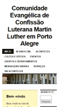 Mobile Screenshot of mluther.org.br